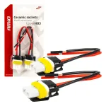 Amio Ceramic sockets 2 pcs HB3 9005