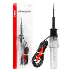 Amio Voltage metal tester Alligator Clip 6-12V -04272