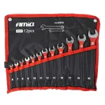 Amio Combination spanners CRV 6-22mm 12 pcs. -04976
