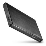 AXAGON A compact aluminum external enclosure for 2.5" SSD/HDD, featuring USB 3.2 Gen 1 - SATA 6G connectivity | EE25-XA6