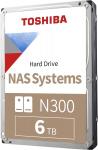 TOSHIBA N300 6TB 3.5" 512MB HDWG760EZSTA