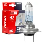 Amio Halogen bulbs H7 12V 55W LumiTec NEXT GENERATION +135% DUO -04405
