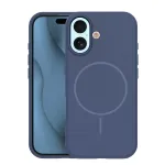 TFO Silicone Thin phone case with MagSafe support for iPhone 17 blue