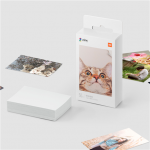 Xiaomi Mi TEJ4019GL Portable Photo Printer Paper, 20 Photo Paper, 2x3-inch