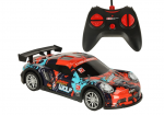 RoGer RC Toy Sport Car with Light Effects, 1:18 Scale