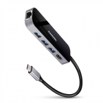 AXAGON SuperSpeed USB-C COMBO 6-in-1 Hub | HMC-6GL