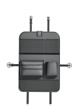 Foldable Car organizer for front seats with compartments D03-B black