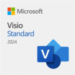 MICROSOFT Visio Standard 2024 All Languages Online Product Key License 1 License Downloadable ESD NR