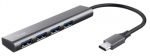 TRUST Tust Halyx 4 PORT USB-C Hubs