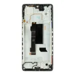 Xiaomi LCD Display + Touch Unit + Front Cover for Redmi Note 12 Pro 5G Black (Service Pack)