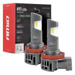 Amio LED headlights with road approval R37 E-MARK H11 PnP FAN 18W -05120