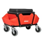 Amio Rolling Work Seat with Tool Storage 150kg -04268
