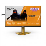 AOC CS24A | 24" | TN | FHD | 16:9 | 610 Hz | 0.5 ms | 1920 x 1080 pixels | 500 cd/m | 2 HDMI ports | Black/Orange