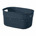 Curver Dark Blue Filo Basket XS 3.5L 24x18x12cm