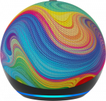 Amazon Echo Dot Kids 5th Gen Rainbow Swirl