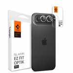 Spigen Optik Pro GLAS.TR EZ FIT Camera Cover 2-pack for iPhone Air - Silver