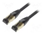 Gembird PP8-LSZHCU-BK-2M S/FTP Cat.8 Patch Cord 2 m LSZH / black
