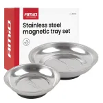 Amio Stainless steel magnetic tray set 110mm 150mm -04916
