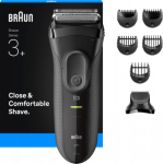 BRAUN Series 3+ 3000BT Men's Shaver Black