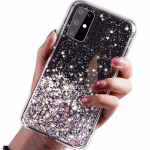 Fusion Accessories AND quot;Glue Glitter Back Case Apple iPhone 11 Pro AND quot; Black