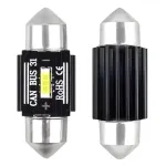 Amio LED CANBUS 1860 1SMD UltraBright Festoon C5W C10W C3W 31mm White 12V/24V