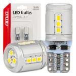 Amio LED bulbs CANBUS T10e W5W 15x2016 SMD White 12V/24V -03723