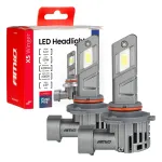 Amio LED Headlights X5-series WINGER HB3 6000K max 50W -03948