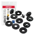 Amio Universal floor mat clip set 14 mm, 4 pcs. -05050