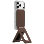 MOFT Magnetic Stand with Wallet for Smartphone Movas Coffee Tripod MagSafe brown
