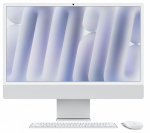 APPLE iMac 24 inch: M4 8/8, 16GB, 256GB SSD - Silver
