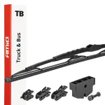 Amio FLAT WIPER BLADE 904 28" 700mm TRUCK T03