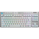 LOGITECH G915 X LIGHTSPEED Wireless Gaming Keyboard - WHITE - US INT'L - 2.4GHz/BT - EMEA28i-935 - TACTILE
