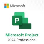 MICROSOFT Project Professional 2024 All Languages Online Product Key License 1 License Downloadable ESD NR
