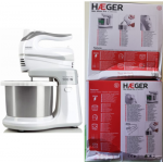 Haeger BL-5BW.009A Max Mixer Pro Stand Mixer 500W (Damaged packaging)