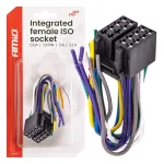 Amio Integrated female ISO socket ISO CCA 13PIN 5A 12V -04441