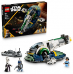 Lego Jango Fett's Starship Construction in Star Wars 75433