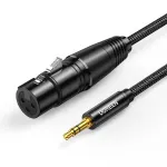 UGREEN AV182 XLR to 3.5mm jack AUX 1m (black)