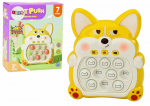 LEAN Toys Arcade Game Console Pop-It Fox 7 Game Modes Yellow