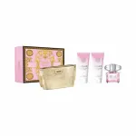 Versace Versace Bright Crystal Pour Femme Eau De Toilette Spray 90ml Set 4 Pieces
