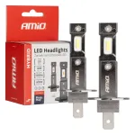 Amio LED Headlights Hybrid series H1 6000K Canbus 60W -04112