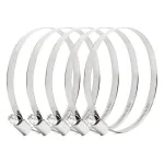Amio Screw clamp 5 pcs 80-100mm/9mm W2 -04592