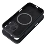 Case for iPhone 16 PRO MAX Silicone 2mm (camera protection) compatible with MagSafe black