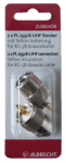 Albrecht PL259/6 plug, blister pack of 2