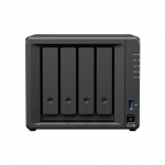 SYNOLOGY Model | DS925+ | AMD Ryzen | V1500B | Processor frequency 2.2 GHz | 4 GB | DDR4 ECC SODIMM | Black