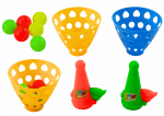 LEAN Toys Arcade game ball launcher and baskets