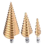 Amio Step drill set, 3 pcs, 4-32mm