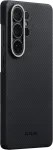 PITAKA Edge Case, Black/Grey Twill (Aaron Button) - Samsung Galaxy S26 Ultra