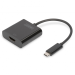 Digitus USB Type-C to HDMI Adapter | DA-70852 | Black | USB Type-C | 0.15 m