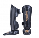 Knockout Apollo shinguards black, gold S