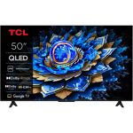 TCL 50T69C (126 cm (50 inches), black, UltraHD/4K, Triple Tuner, Google TV)